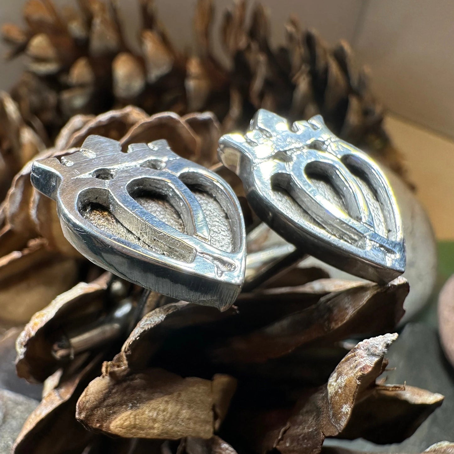 Scottish Luckenbooth Cuff Links - Handmade in Scotland — view 8