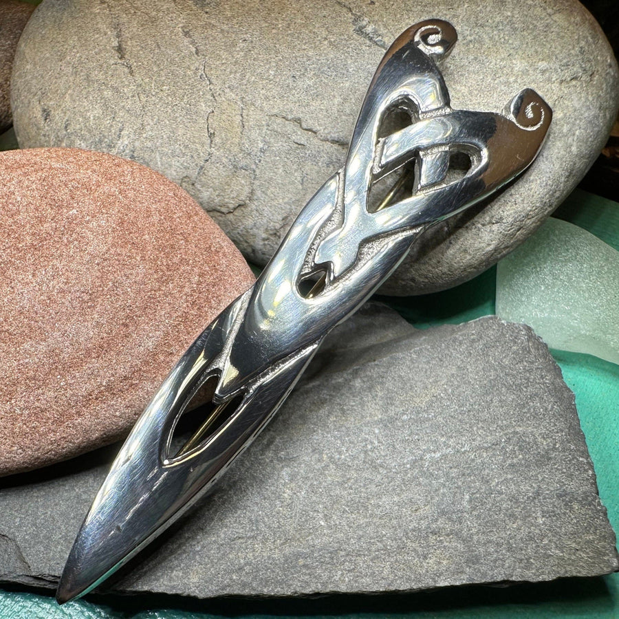 Celtic Kilt Pin, Scottish Jewelry, Scotland Kilt Pin, Tartan Pin, Anniversary Gift, Bagpiper Gift, Scotland Pin, Viking Jewelry, Tartan Pin