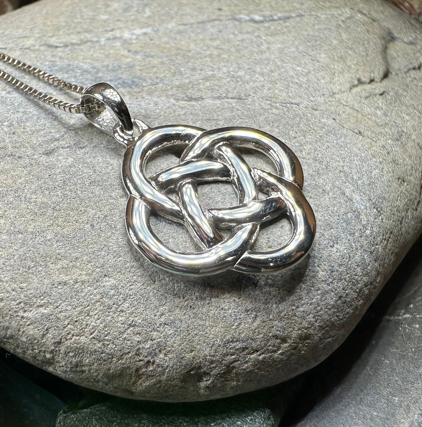 Celtic Necklace, Dara Knot Jewelry, Irish Pendant, Ireland Gift, Scottish Necklace, Celtic Knot Pendant, Friendship Gift, Norse Jewelry