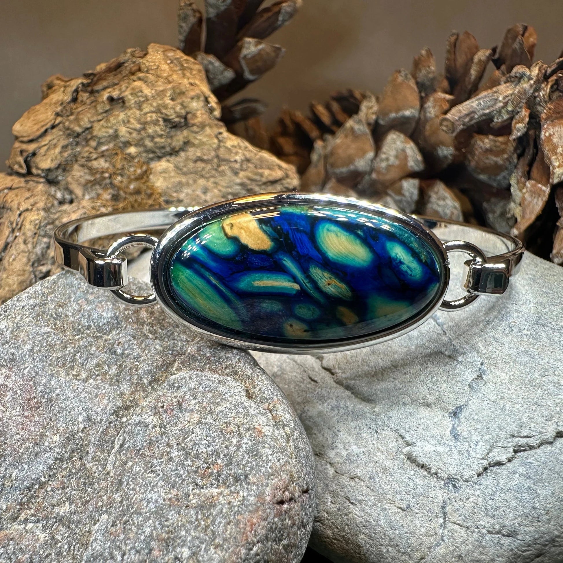 Scottish Heathergems Celtic Bracelet - Handmade in Scotland — view 6