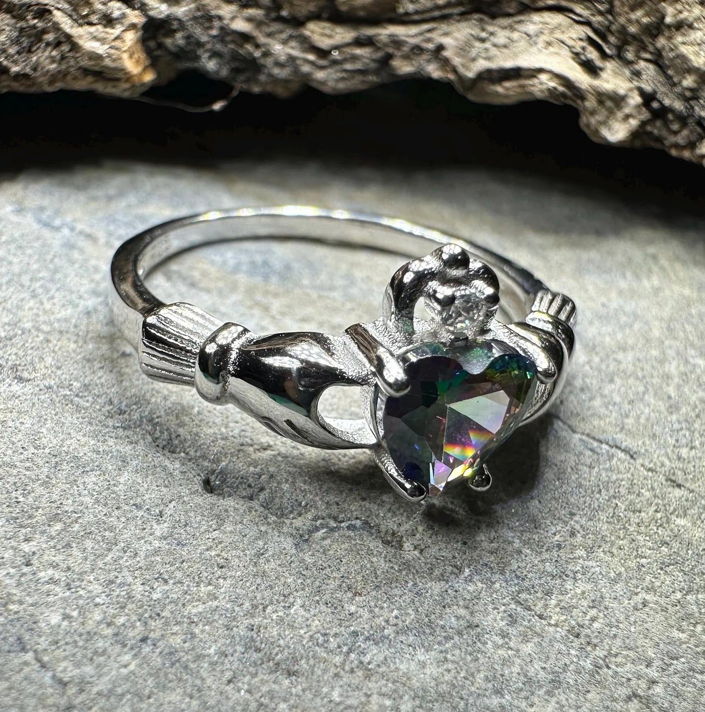 Dunmore Claddagh Ring — view 5