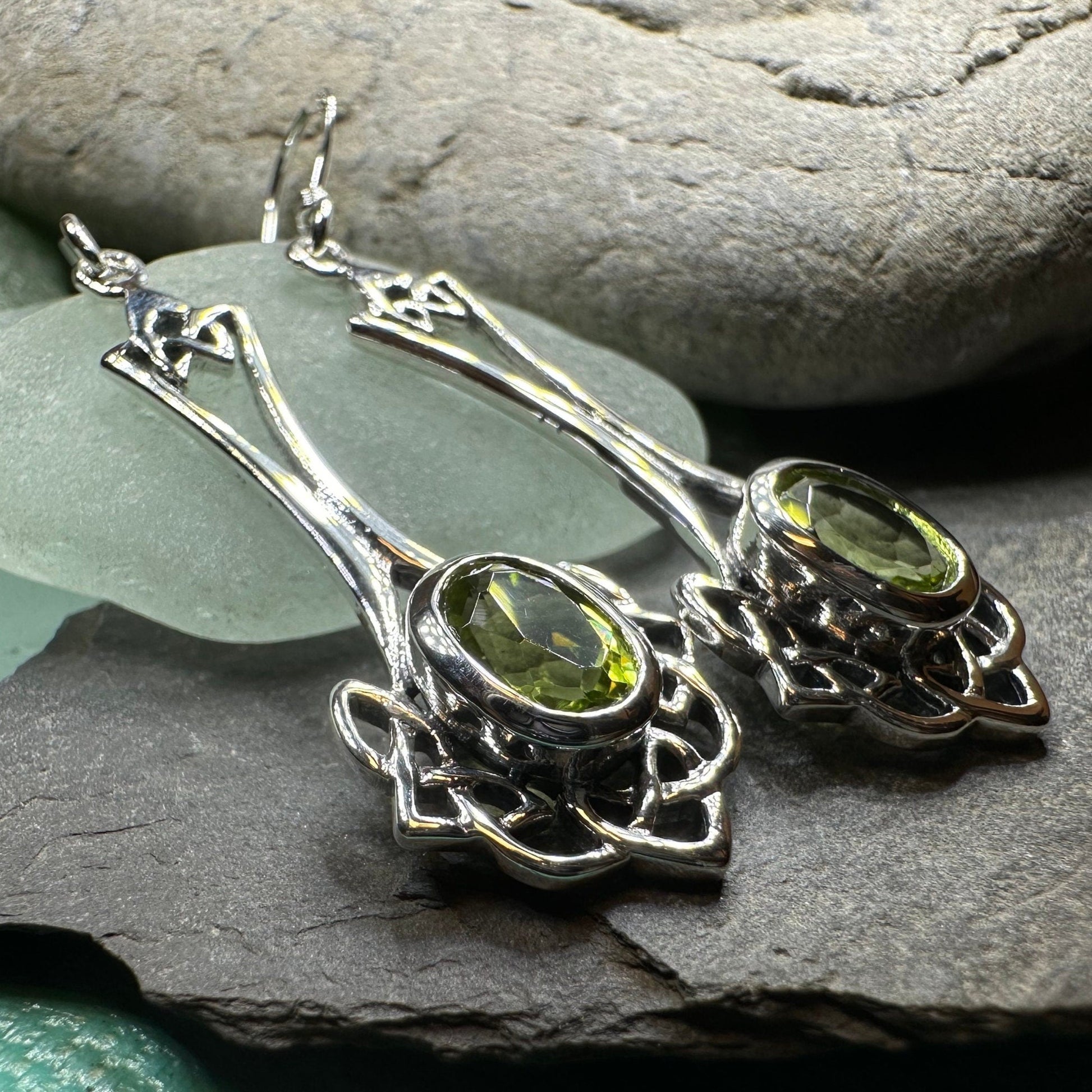 Celtic Knot Earrings, Irish Jewelry, Celtic Jewelry, Mom Gift, Anniversary Gift, Scotland Jewelry, Wife Gift, Love Knot Jewelry, Sister Gift