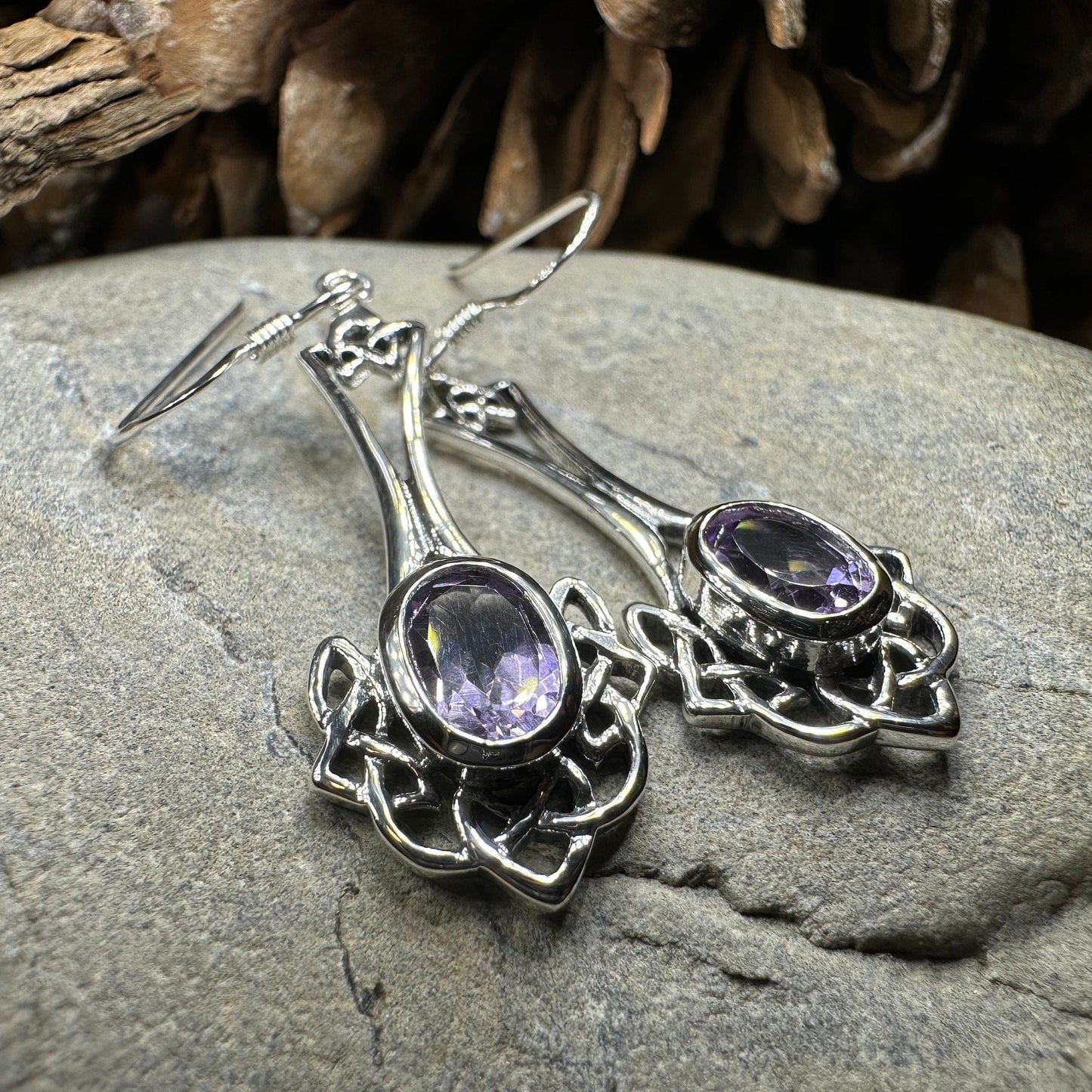 Celtic Knot Earrings, Irish Jewelry, Celtic Jewelry, Mom Gift, Anniversary Gift, Scotland Jewelry, Wife Gift, Love Knot Jewelry, Sister Gift