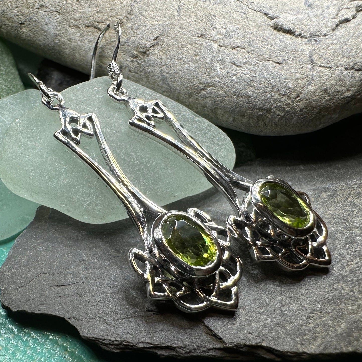 Celtic Knot Earrings, Irish Jewelry, Celtic Jewelry, Mom Gift, Anniversary Gift, Scotland Jewelry, Wife Gift, Love Knot Jewelry, Sister Gift