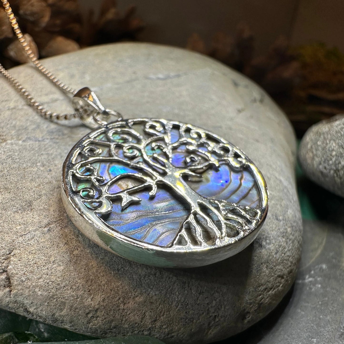 Leandra Tree of Life Necklace — view 9