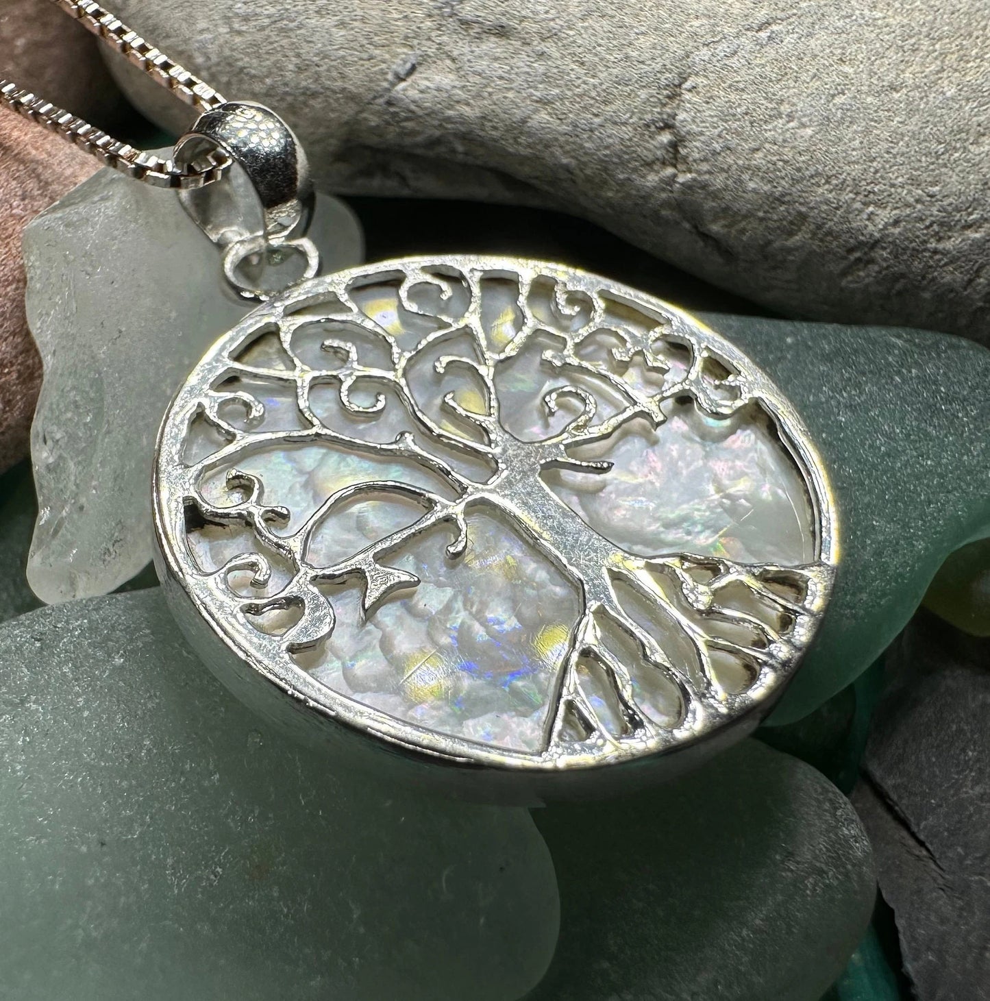 Leandra Tree of Life Necklace — view 3