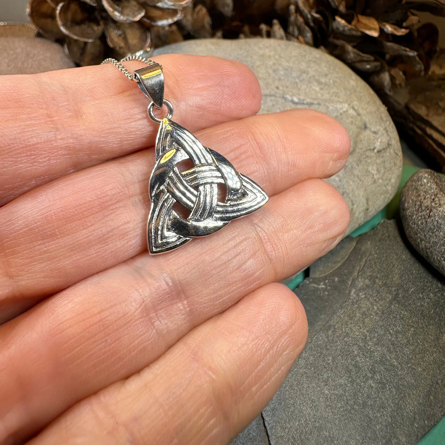 Classic Trinity Knot Necklace