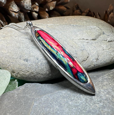 Load image into Gallery viewer, Scottish Highlands Heathergems Necklace - Handmade in Scotland
