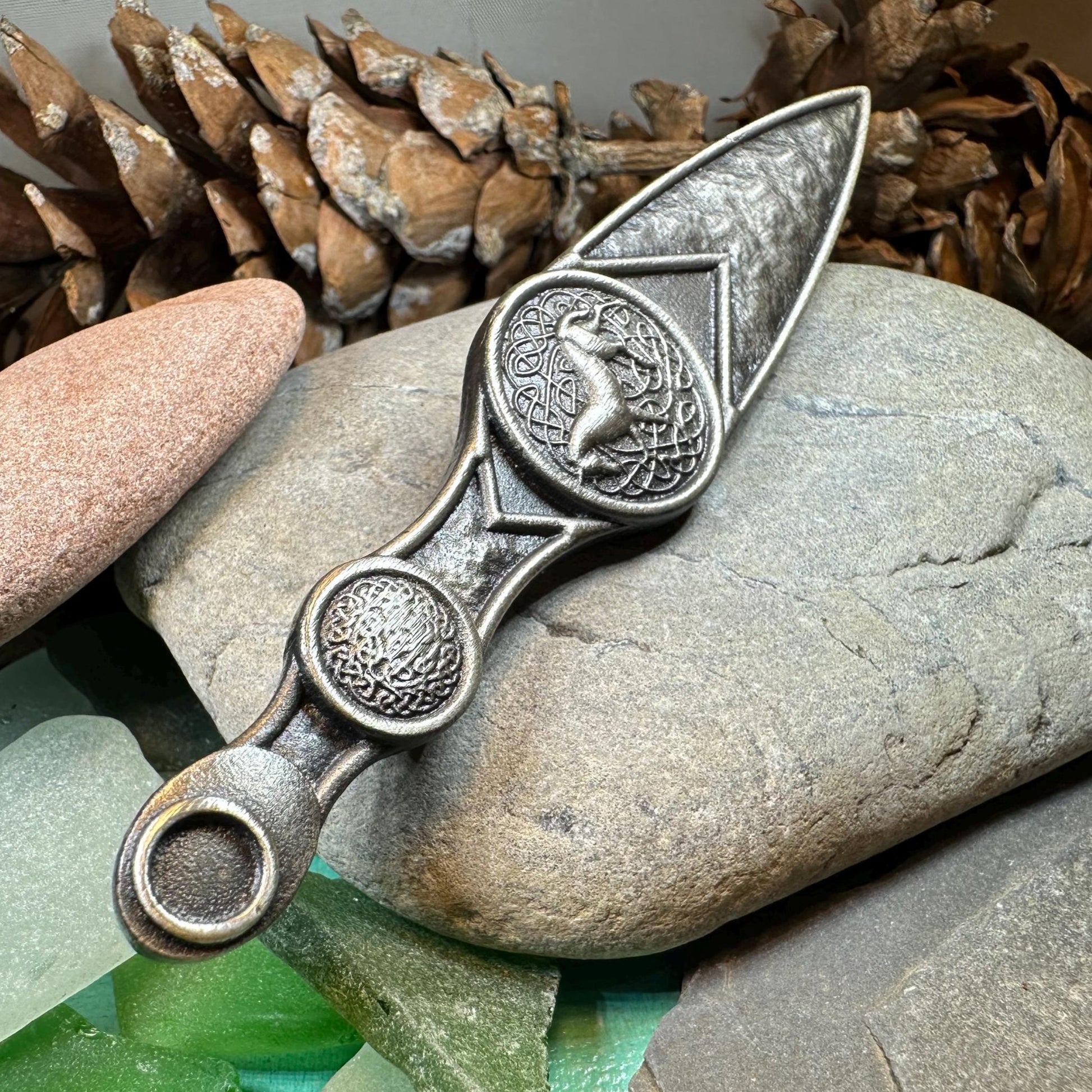 Celtic Horse Kilt Pin - Handmade in Scotland — view 9
