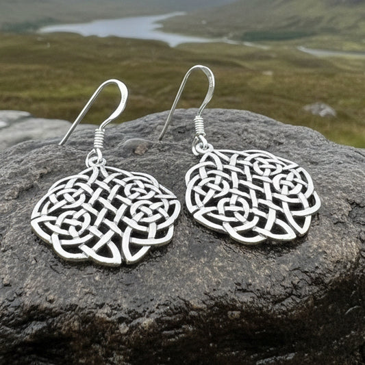Celtic Earrings, Scottish Earrings, Irish Jewelry, Ireland Gift, Scotland Jewelry, Mom Gift, Celtic Knot, Scottish Jewelry, Norse Jewelry