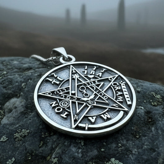 Seal of Solomon Pendant in Sterling Silver