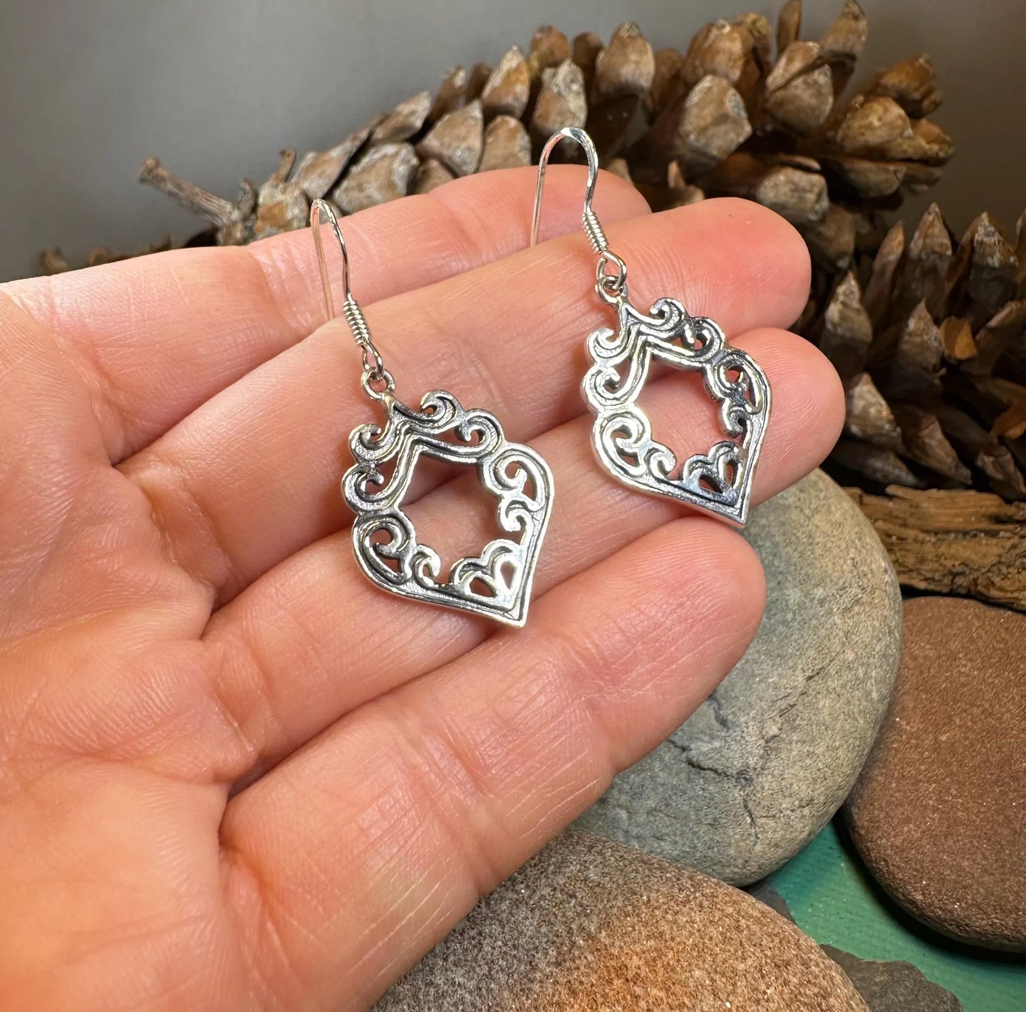 Irena Celtic Knot Earrings — view 4