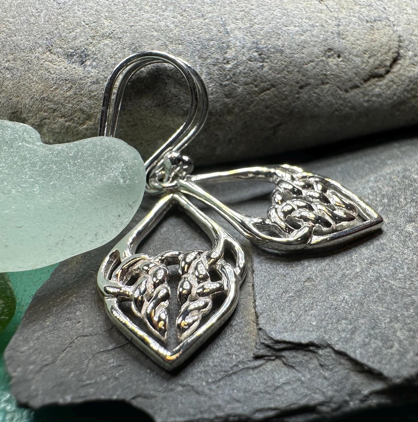 Celtic Earrings, Scottish Earrings, Irish Jewelry, Ireland Gift, Scotland Jewelry, Mom Gift, Celtic Knot, Scottish Jewelry, Norse Jewelry