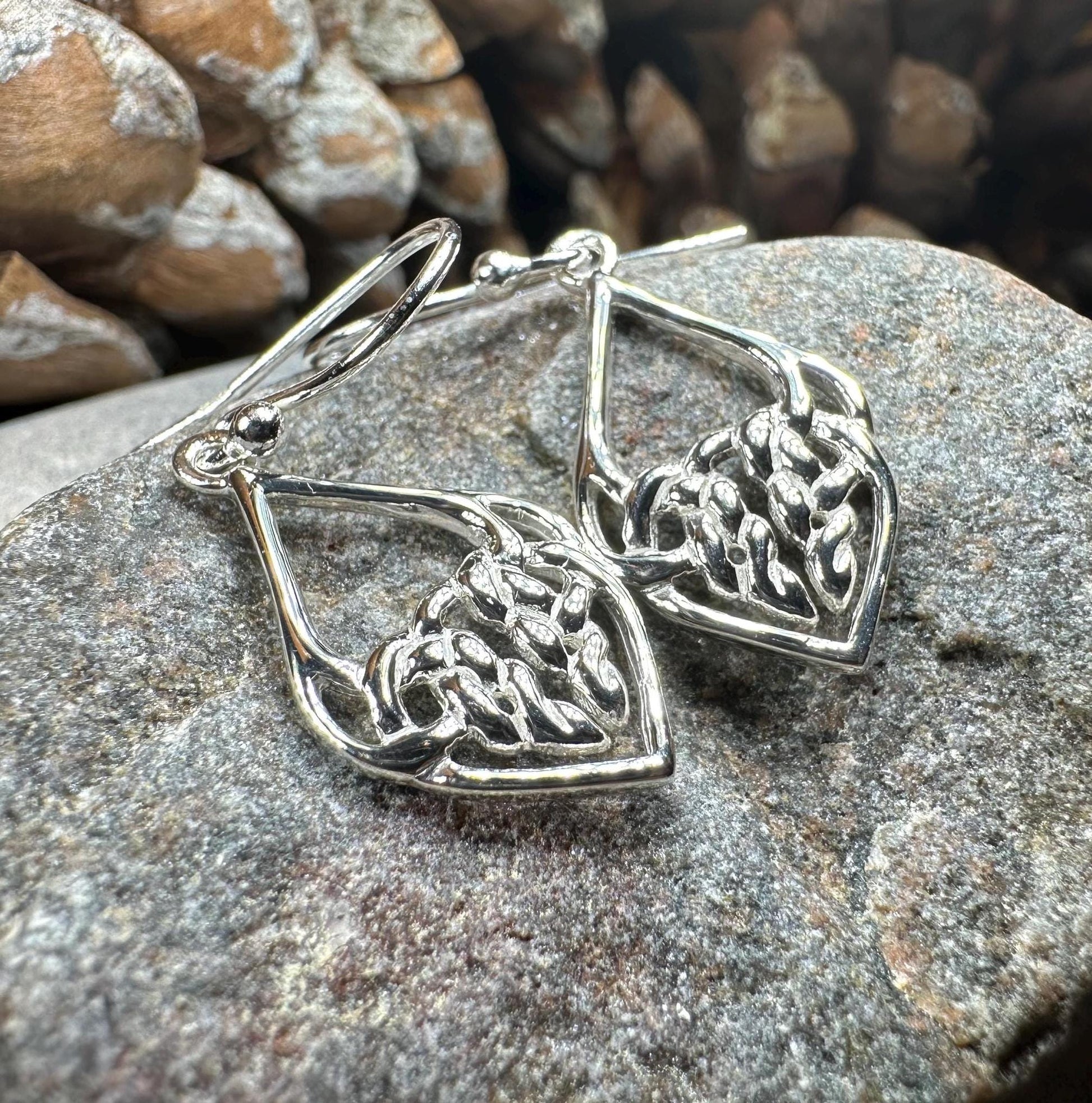Celtic Earrings, Scottish Earrings, Irish Jewelry, Ireland Gift, Scotland Jewelry, Mom Gift, Celtic Knot, Scottish Jewelry, Norse Jewelry