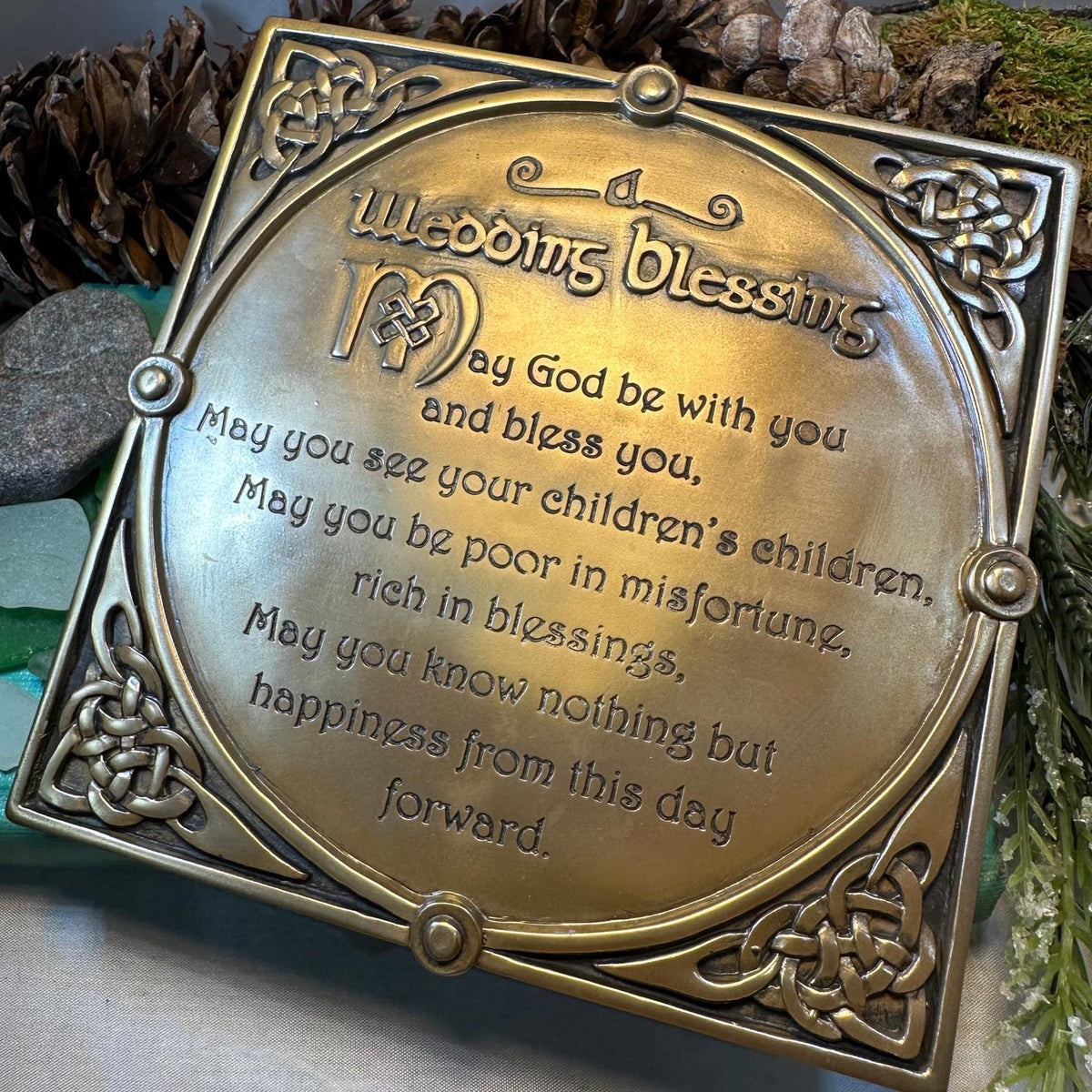 Irish Wedding Blessing Wall Plaque