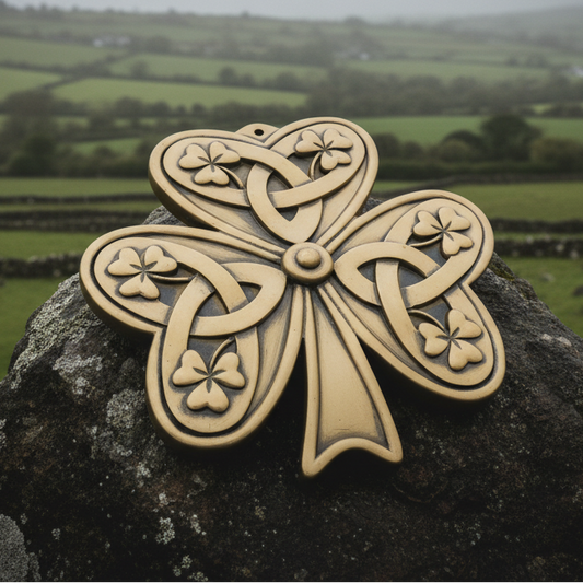 Irish Shamrock Wall Plaque — view 5