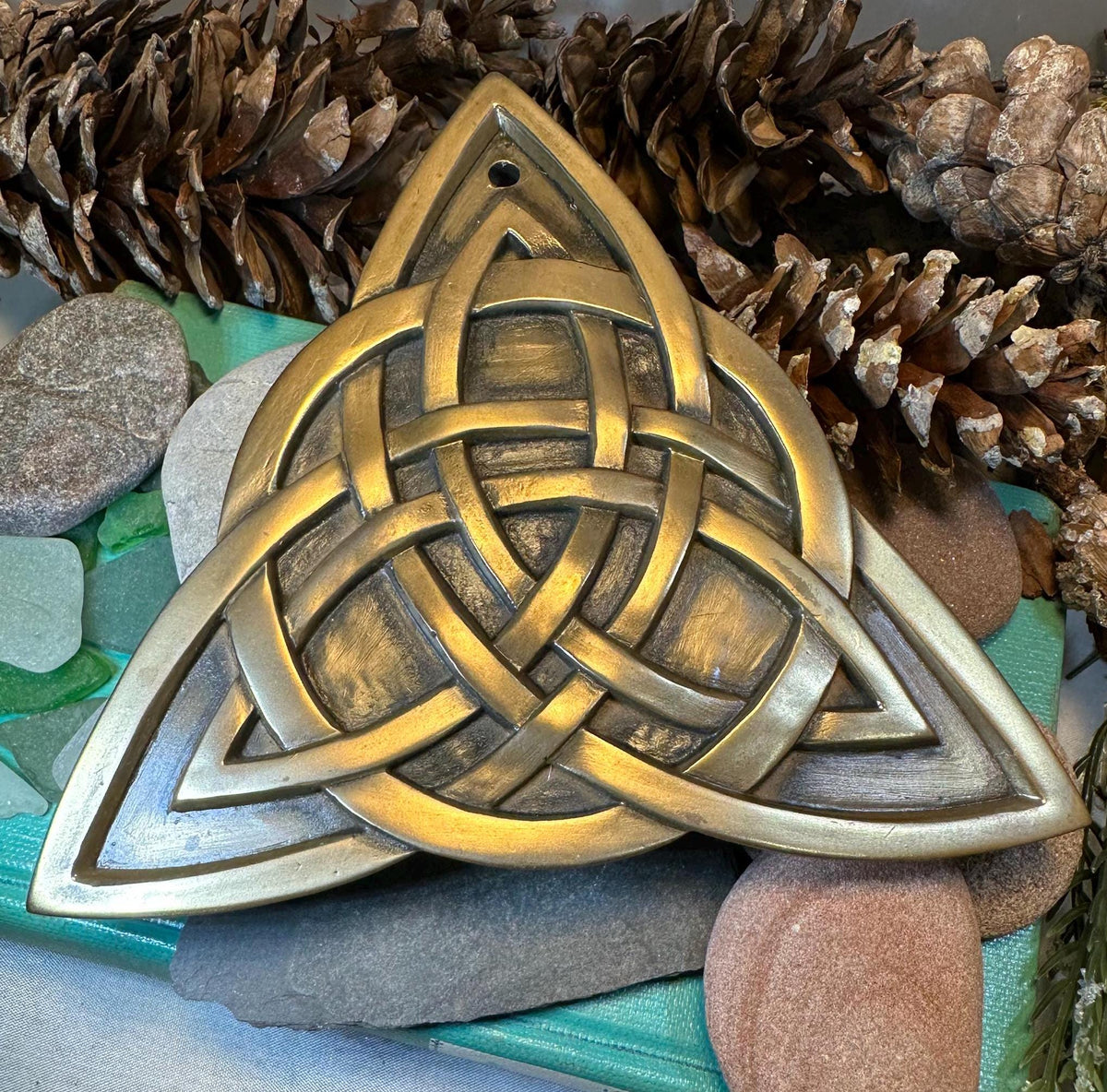 Triquetra Wall Plaque — view 2