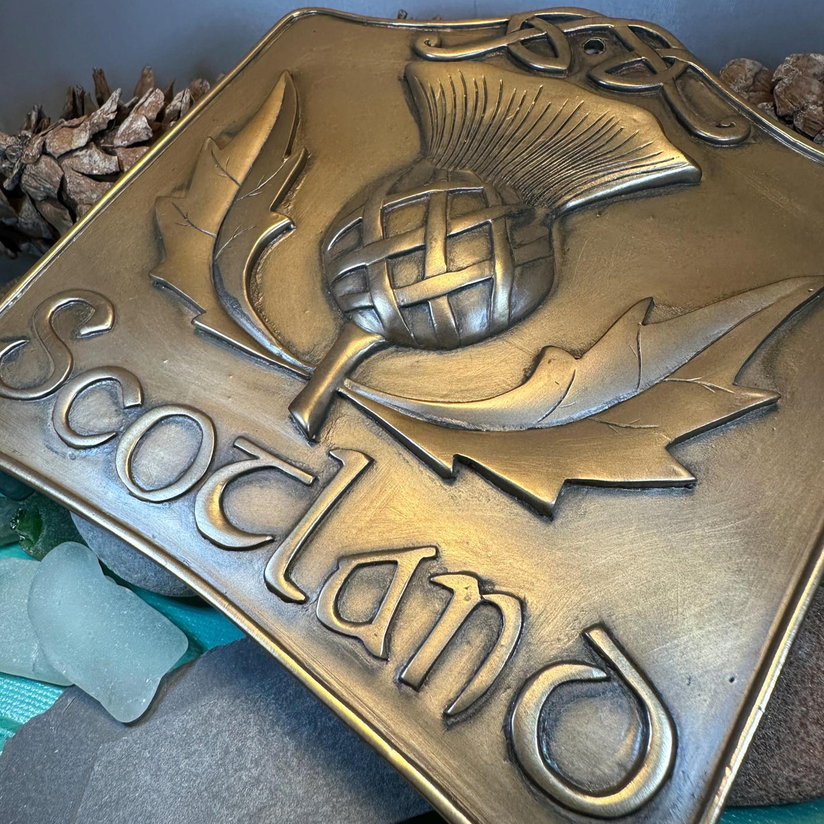 Scotland Thistle Wall Plaque — view 5