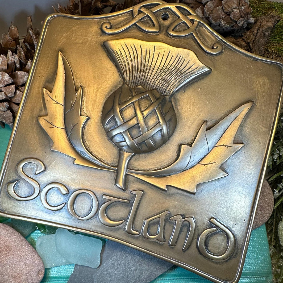 Scotland Thistle Wall Plaque