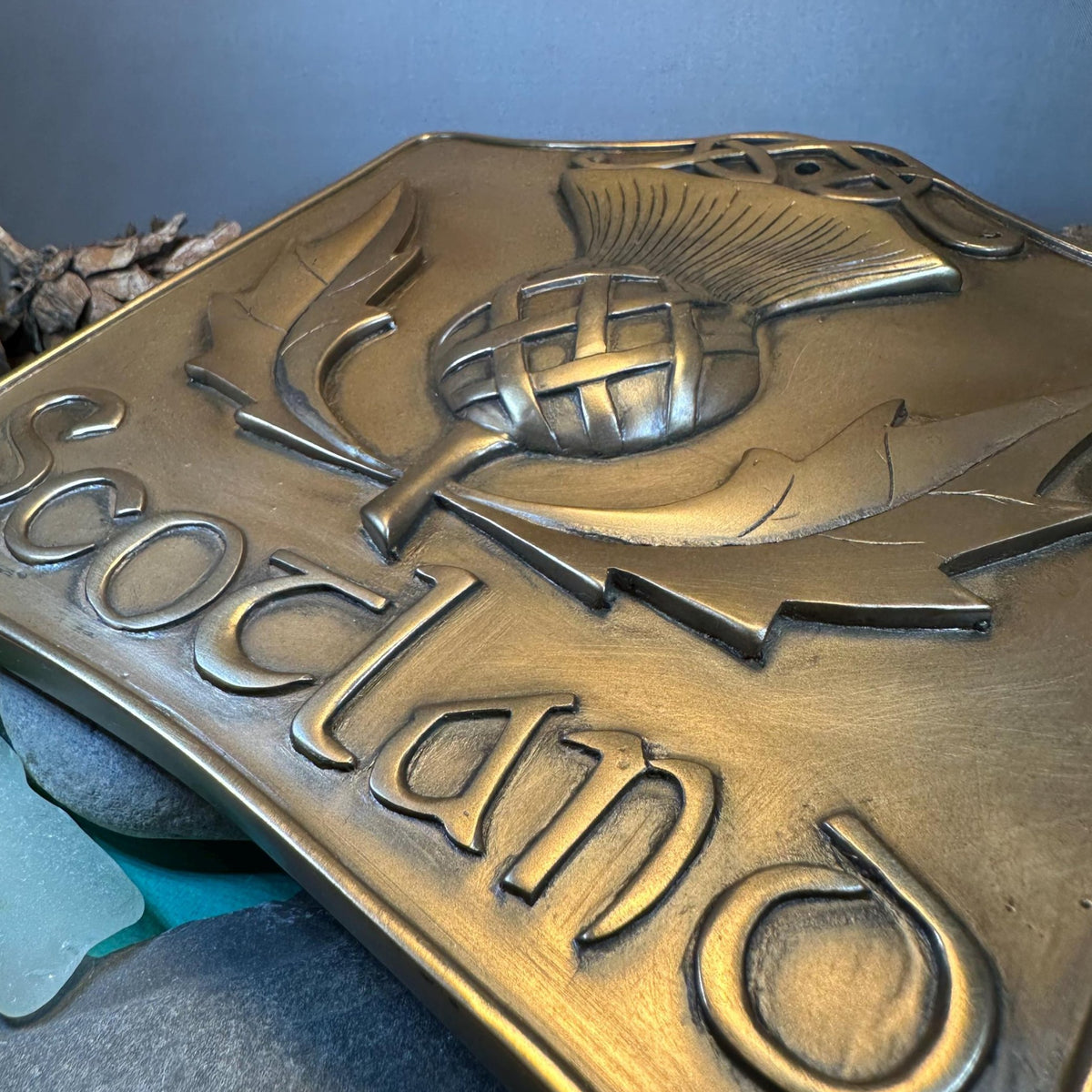 Scotland Thistle Wall Plaque — view 8