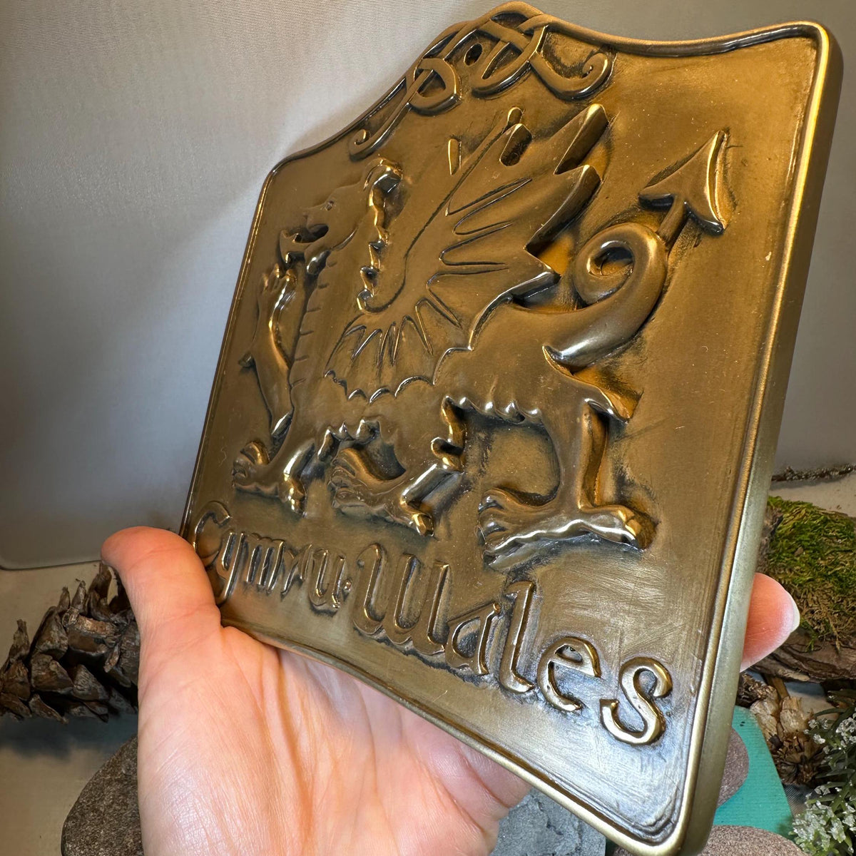 Welsh Dragon Wall Plaque — view 4