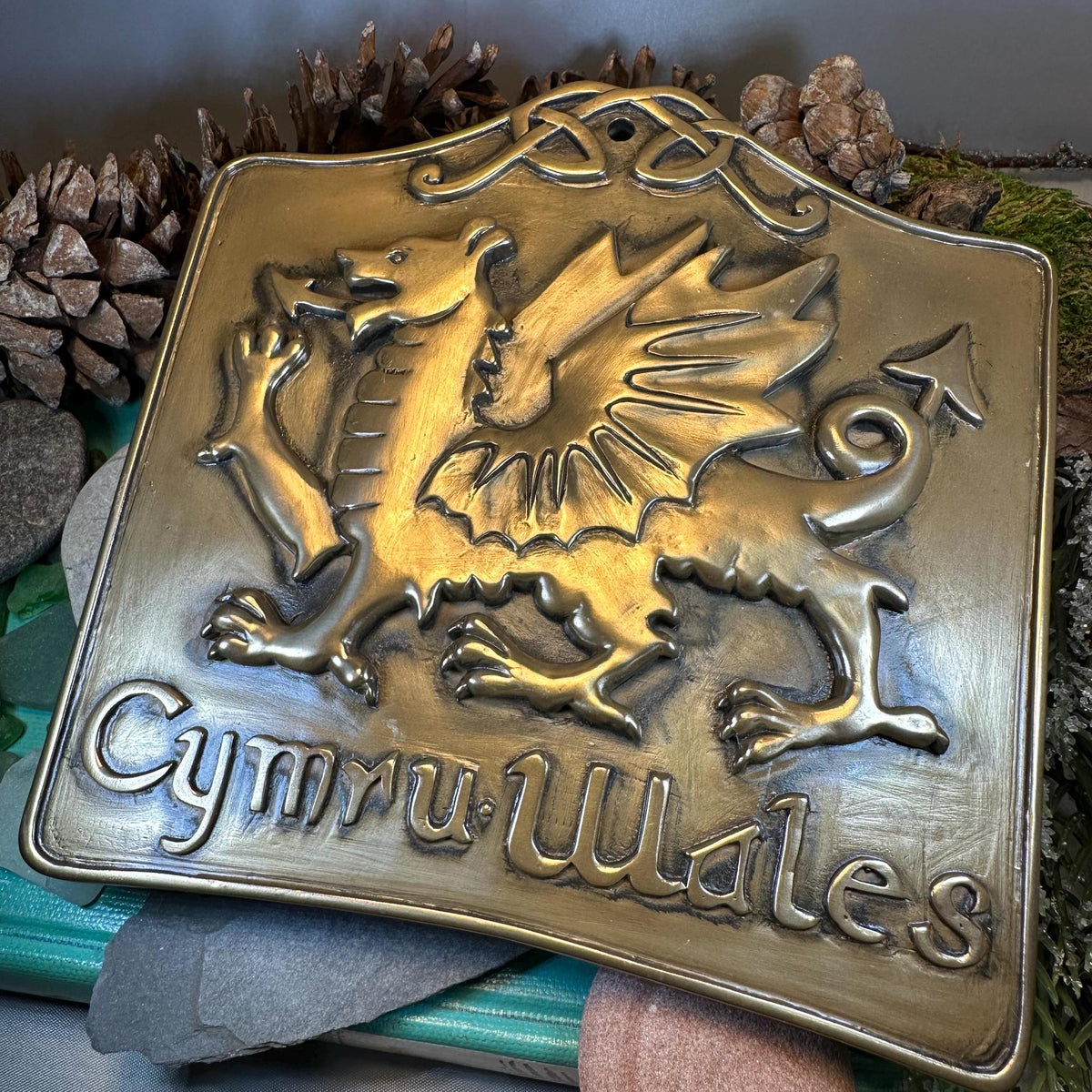 Welsh Dragon Wall Plaque — view 6