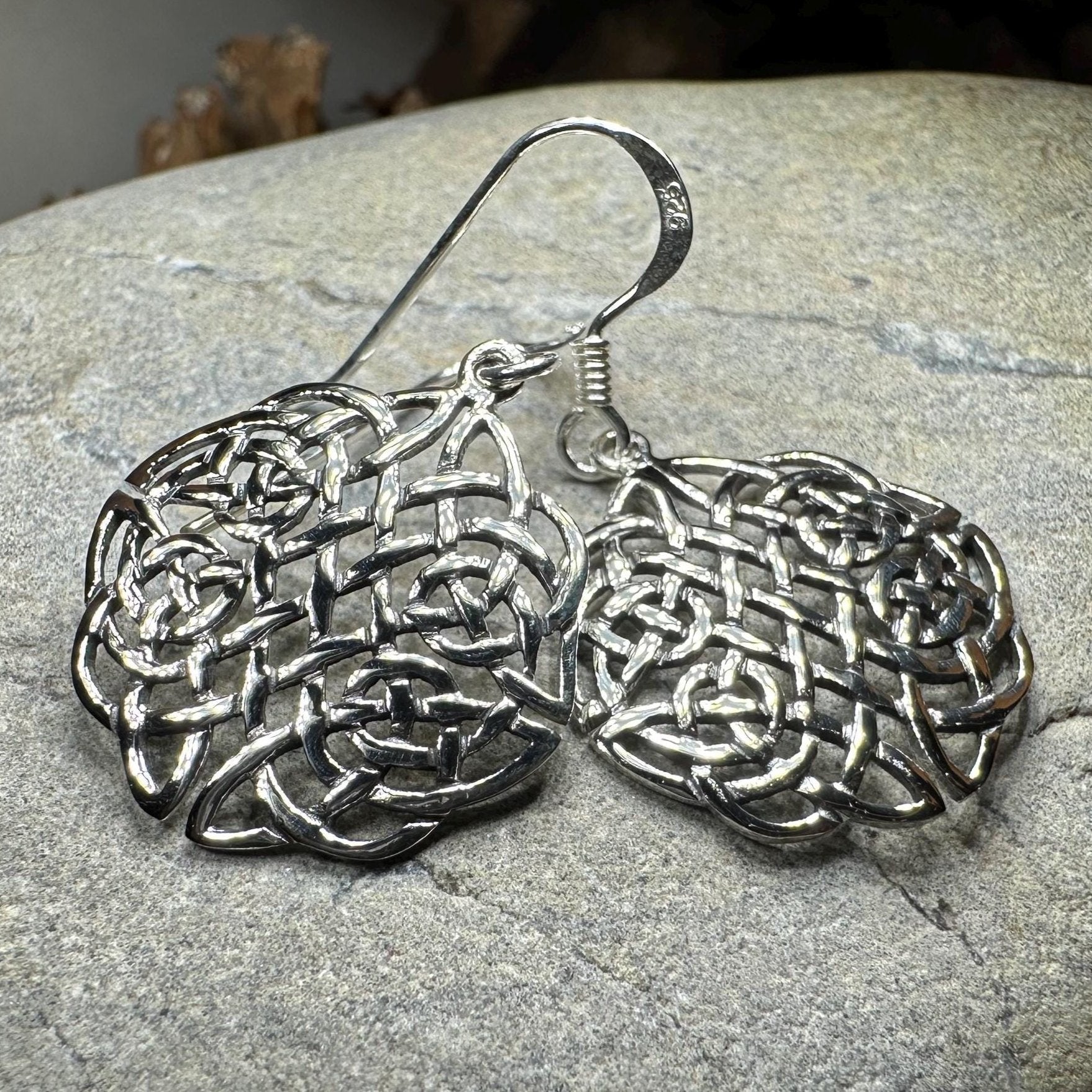 Celtic Earrings, Scottish Earrings, Irish Jewelry, Ireland Gift, Scotland Jewelry, Mom Gift, Celtic Knot, Scottish Jewelry, Norse Jewelry