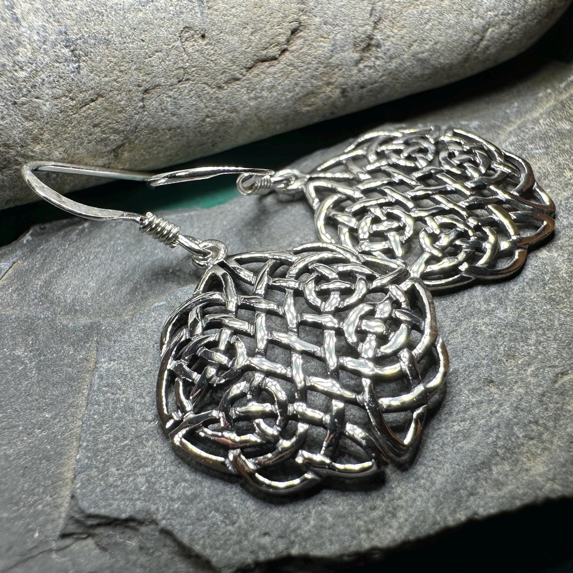 Celtic Earrings, Scottish Earrings, Irish Jewelry, Ireland Gift, Scotland Jewelry, Mom Gift, Celtic Knot, Scottish Jewelry, Norse Jewelry