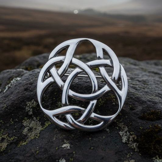 Celtic Knot Brooch, Celtic Jewelry, Irish Jewelry, Scotland Brooch, Celtic Brooch, Anniversary Gift, Celtic Knot Pin, Ireland Gift, Norse