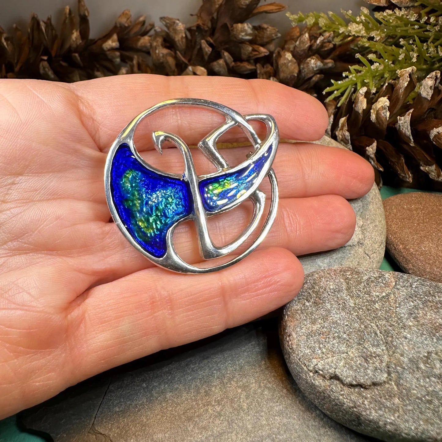 Harper Celtic Knot Brooch — view 7