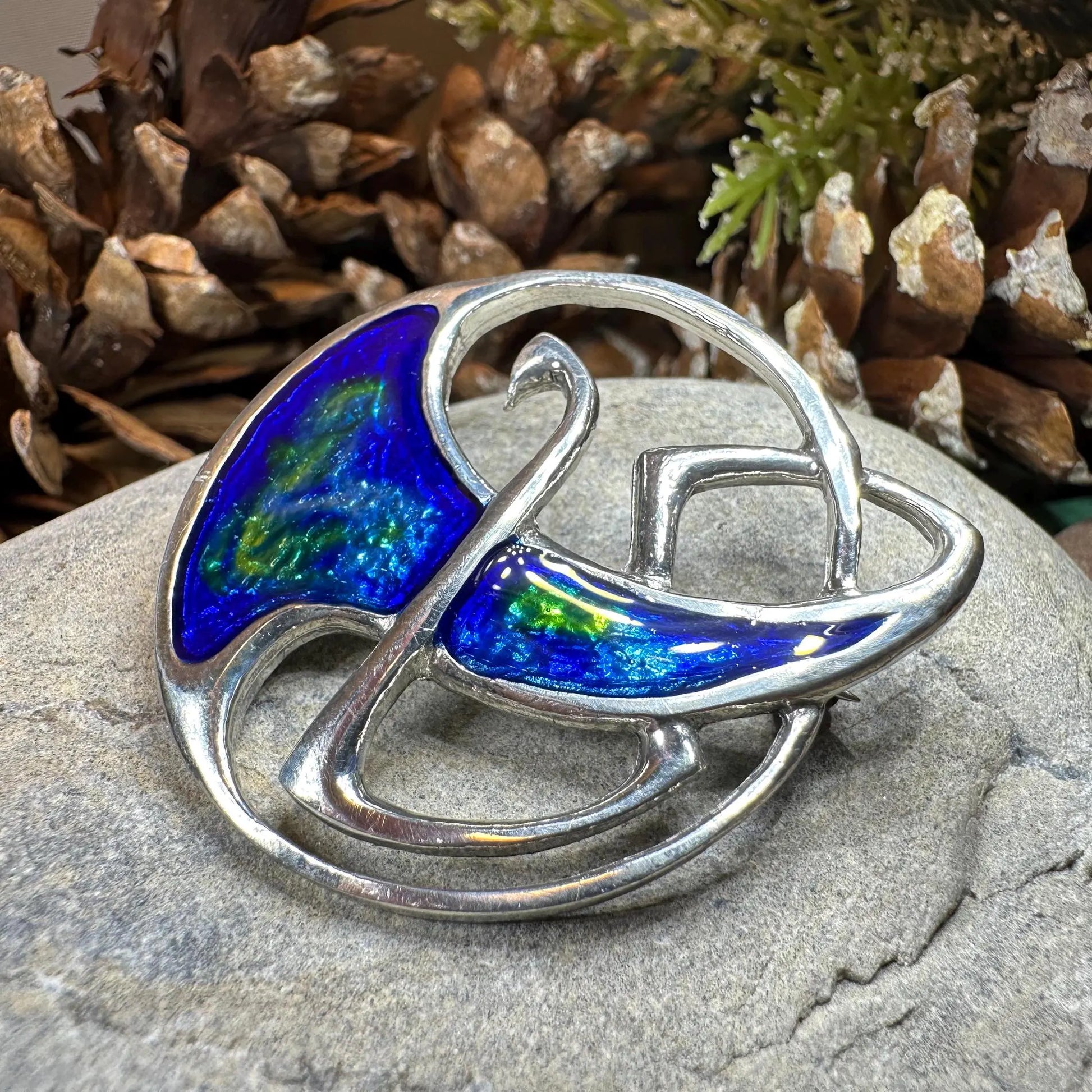 Harper Celtic Knot Brooch — view 6