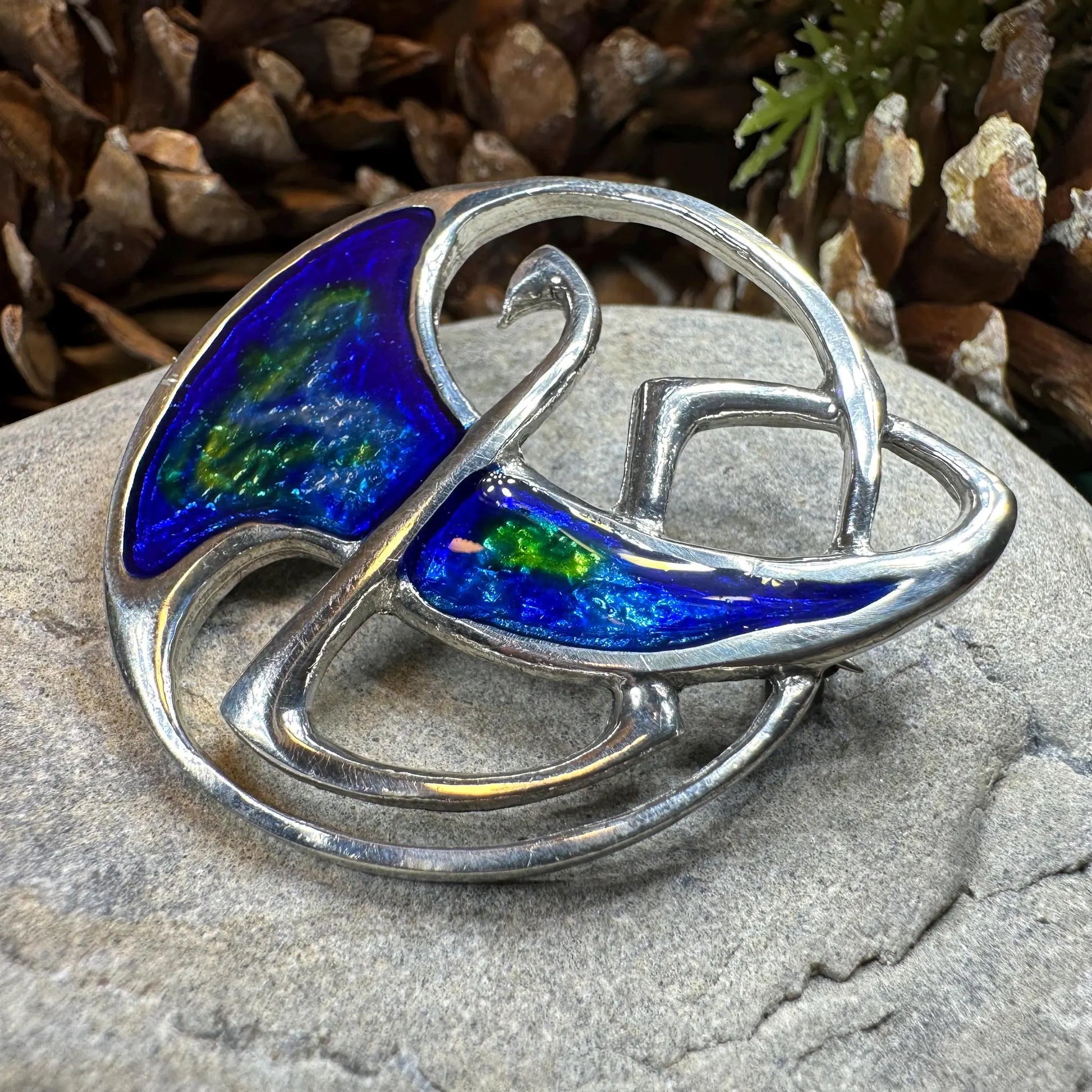 Harper Celtic Knot Brooch — view 3