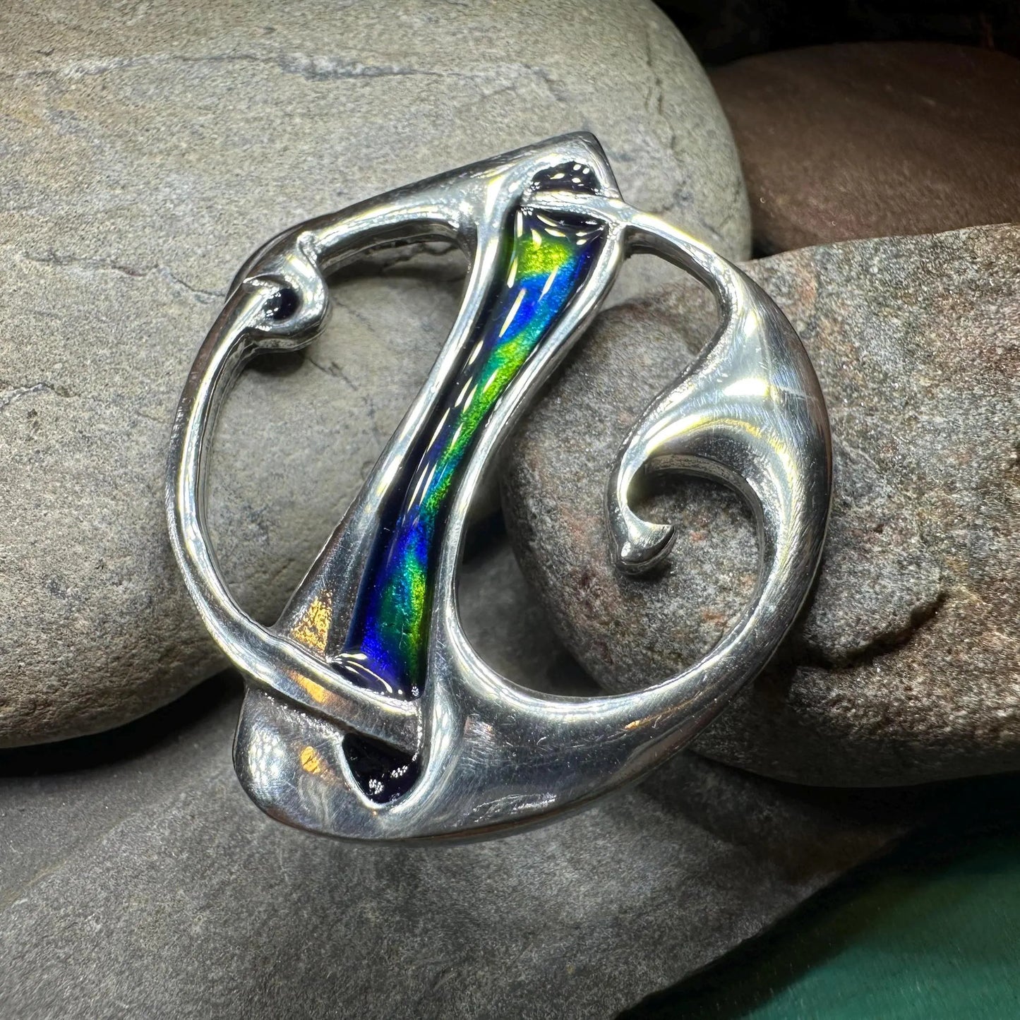 Myah Celtic Knot Brooch — view 7