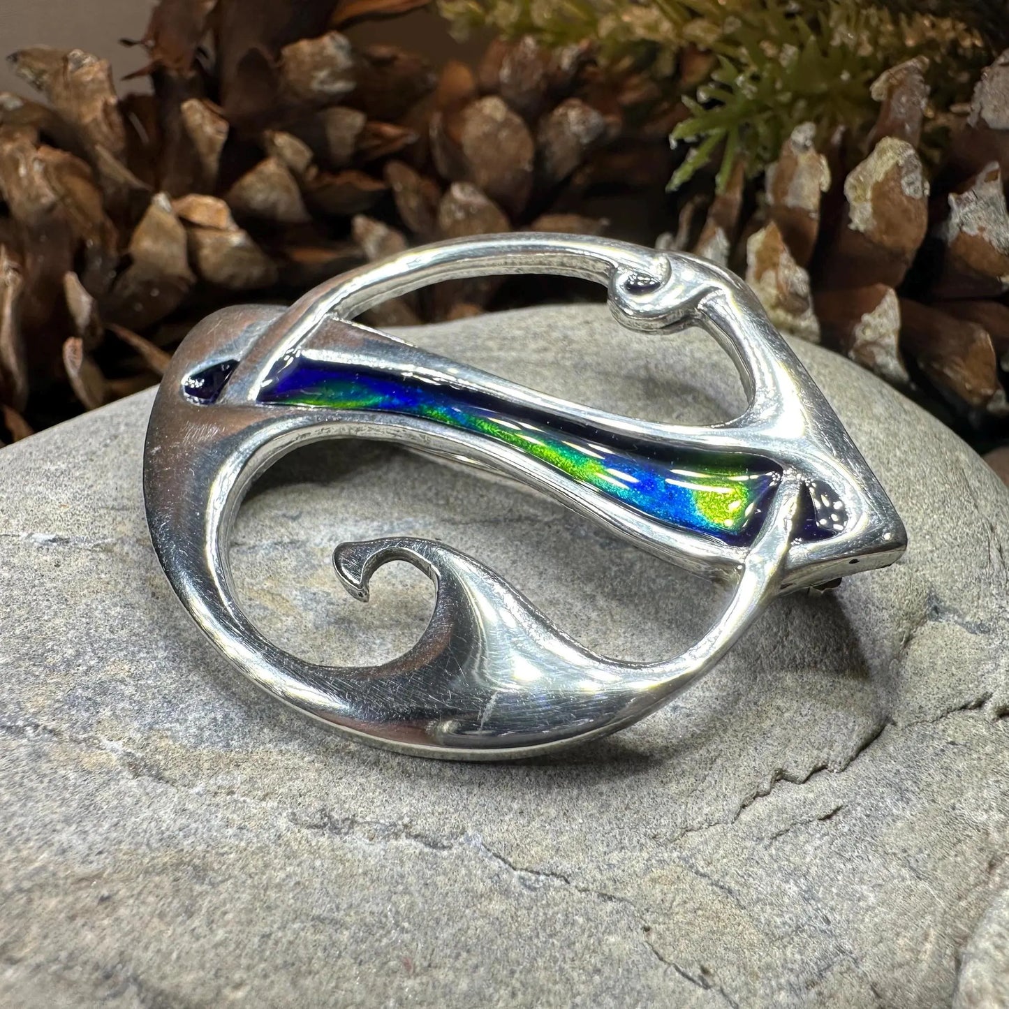 Myah Celtic Knot Brooch — view 3