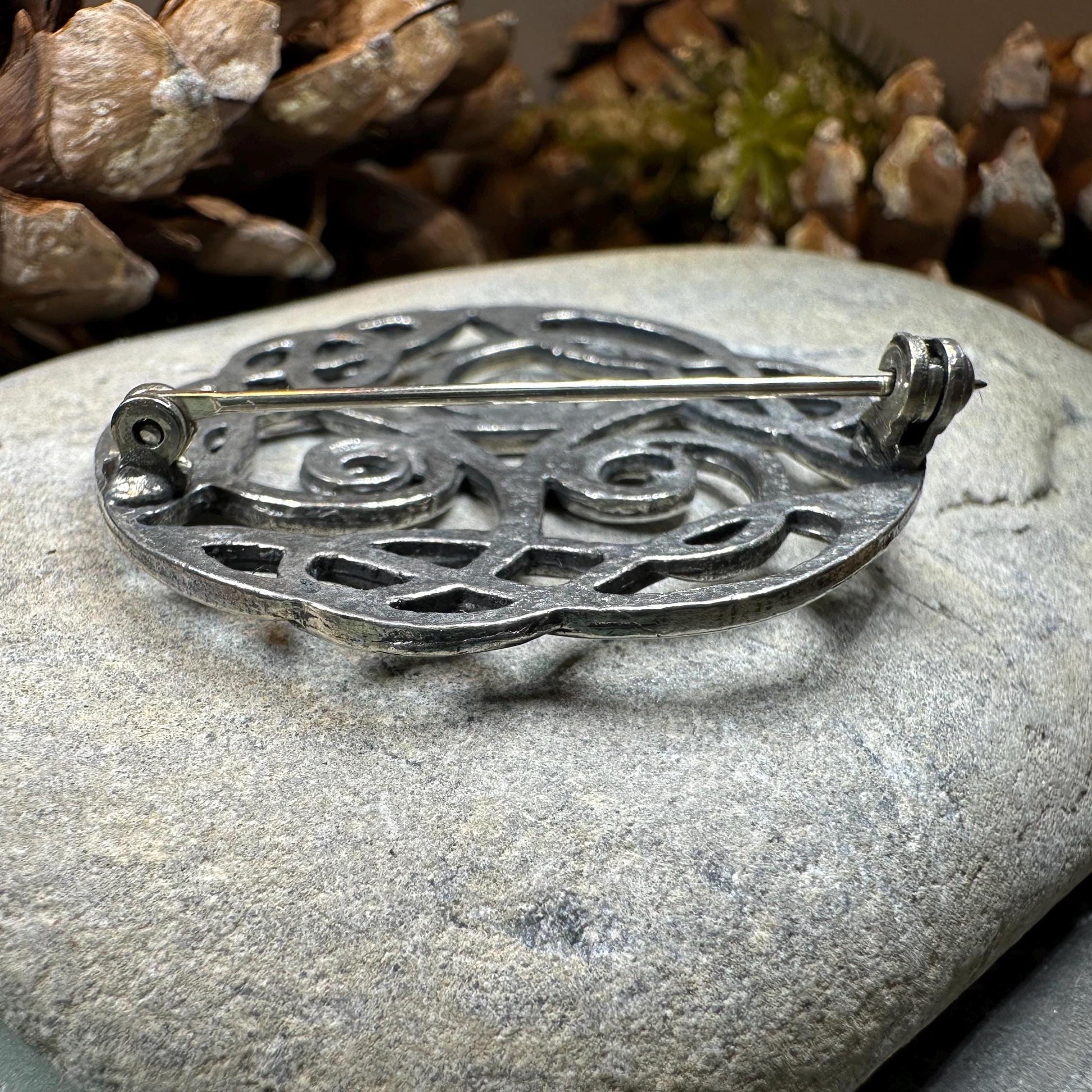 Celtic Knot Brooch, Celtic Jewelry, Irish Jewelry, Scotland Brooch, Celtic Brooch, Anniversary Gift, Celtic Knot Pin, Ireland Gift, Norse