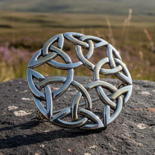 Celtic Knot Brooch, Celtic Jewelry, Irish Jewelry, Scotland Brooch, Celtic Brooch, Anniversary Gift, Celtic Knot Pin, Ireland Gift, Norse