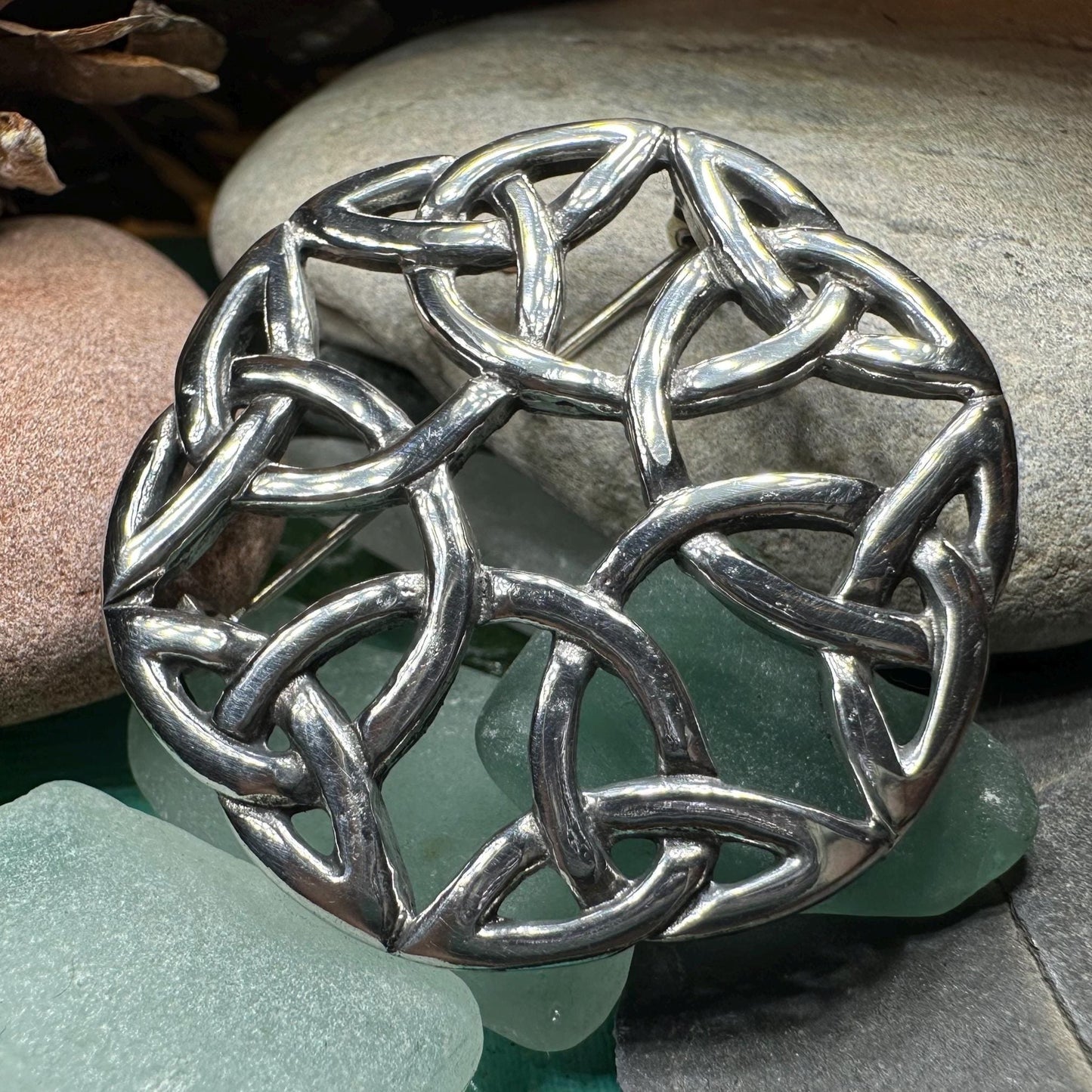 Celtic Knot Brooch, Celtic Jewelry, Irish Jewelry, Scotland Brooch, Celtic Brooch, Anniversary Gift, Celtic Knot Pin, Ireland Gift, Norse