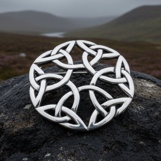 Celtic Knot Brooch, Celtic Jewelry, Irish Jewelry, Scotland Brooch, Celtic Brooch, Anniversary Gift, Celtic Knot Pin, Ireland Gift, Norse