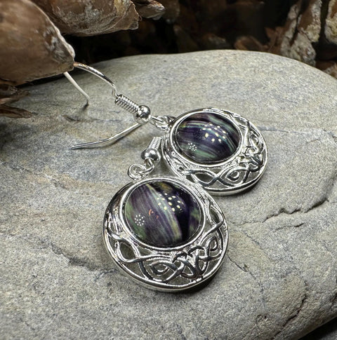 Load image into Gallery viewer, Heathergems Celtic Knot Earrings
