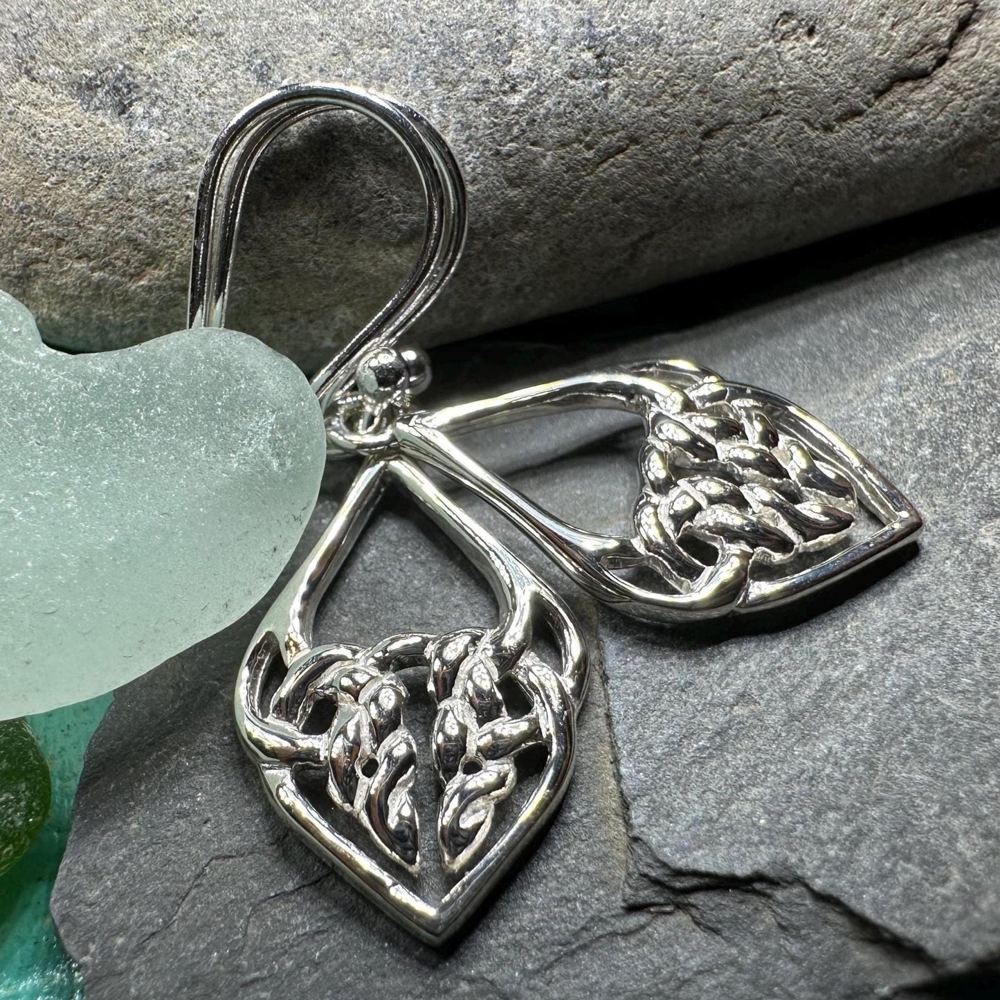 Celtic Earrings, Scottish Earrings, Irish Jewelry, Ireland Gift, Scotland Jewelry, Mom Gift, Celtic Knot, Scottish Jewelry, Norse Jewelry