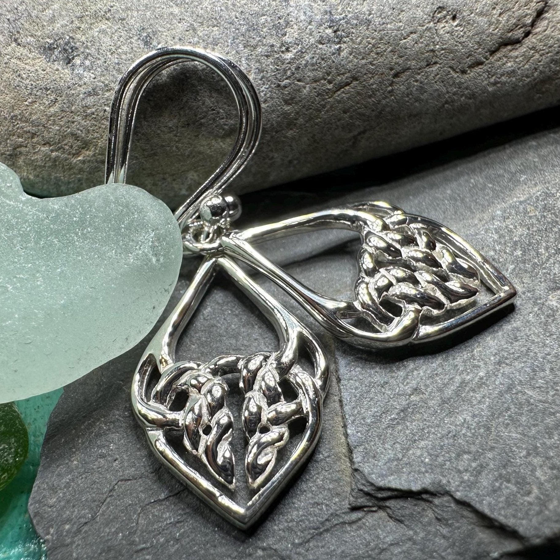 Celtic Earrings, Scottish Earrings, Irish Jewelry, Ireland Gift, Scotland Jewelry, Mom Gift, Celtic Knot, Scottish Jewelry, Norse Jewelry