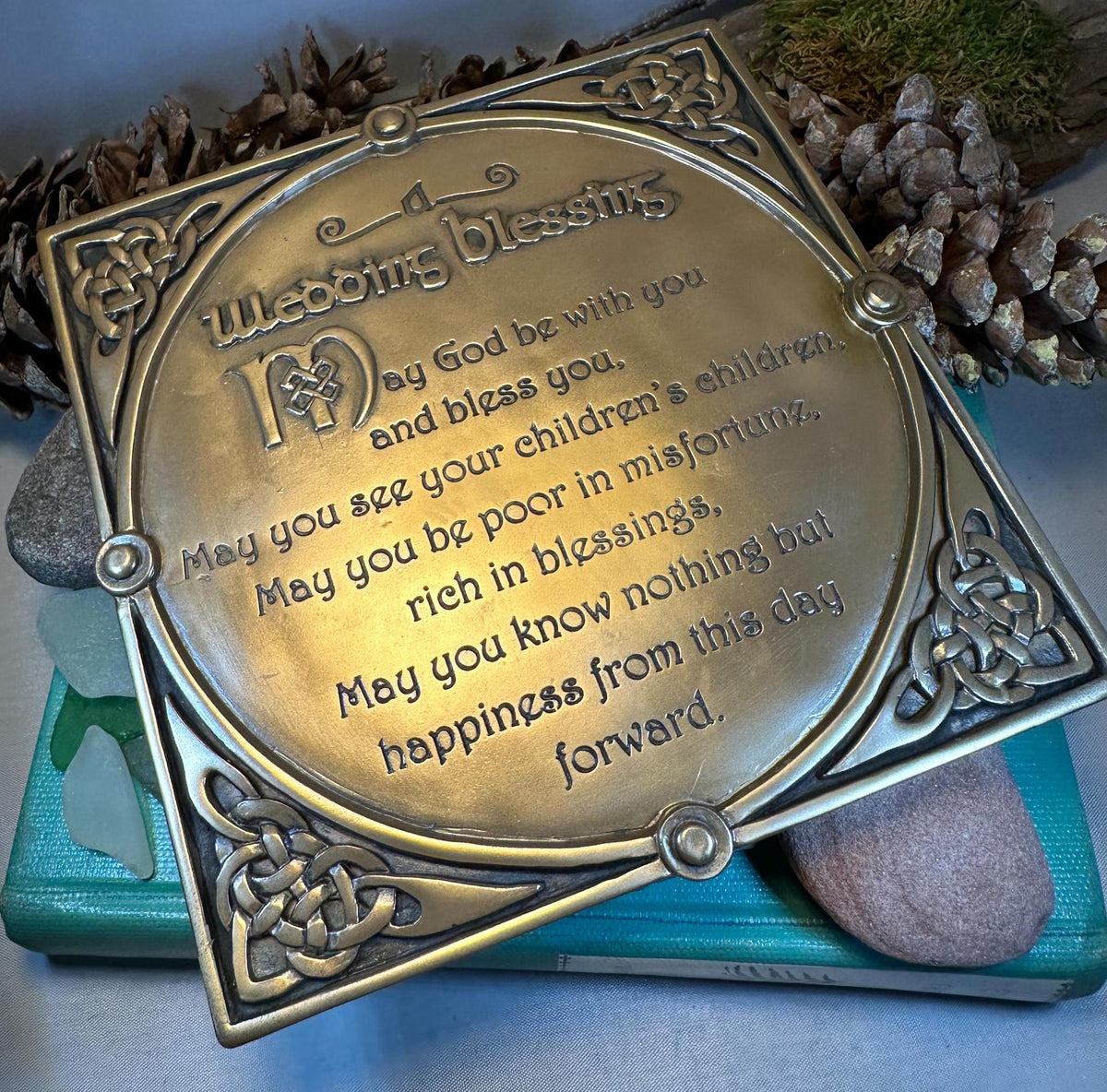 Irish Wedding Blessing Wall Plaque — view 7
