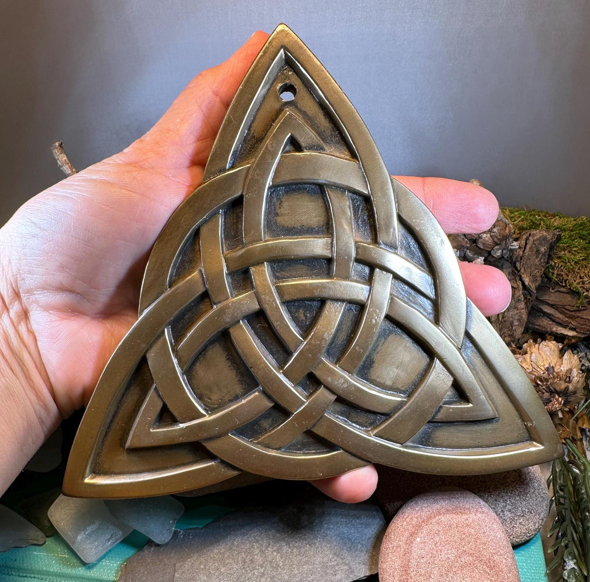 Triquetra Wall Plaque — view 4