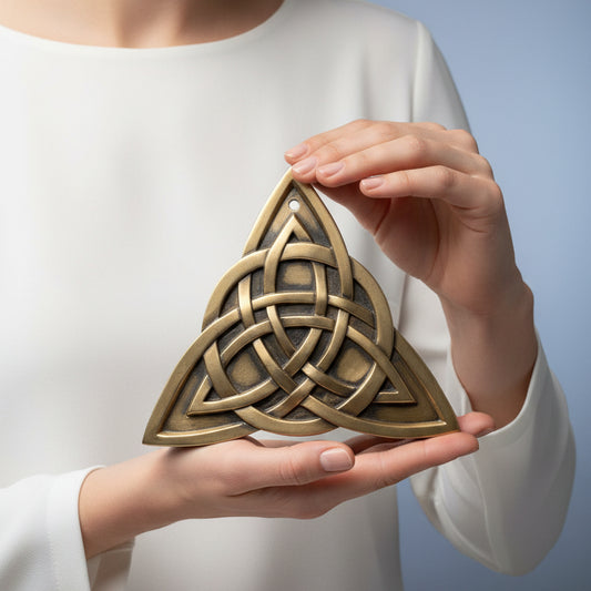 Triquetra Wall Plaque — view 7