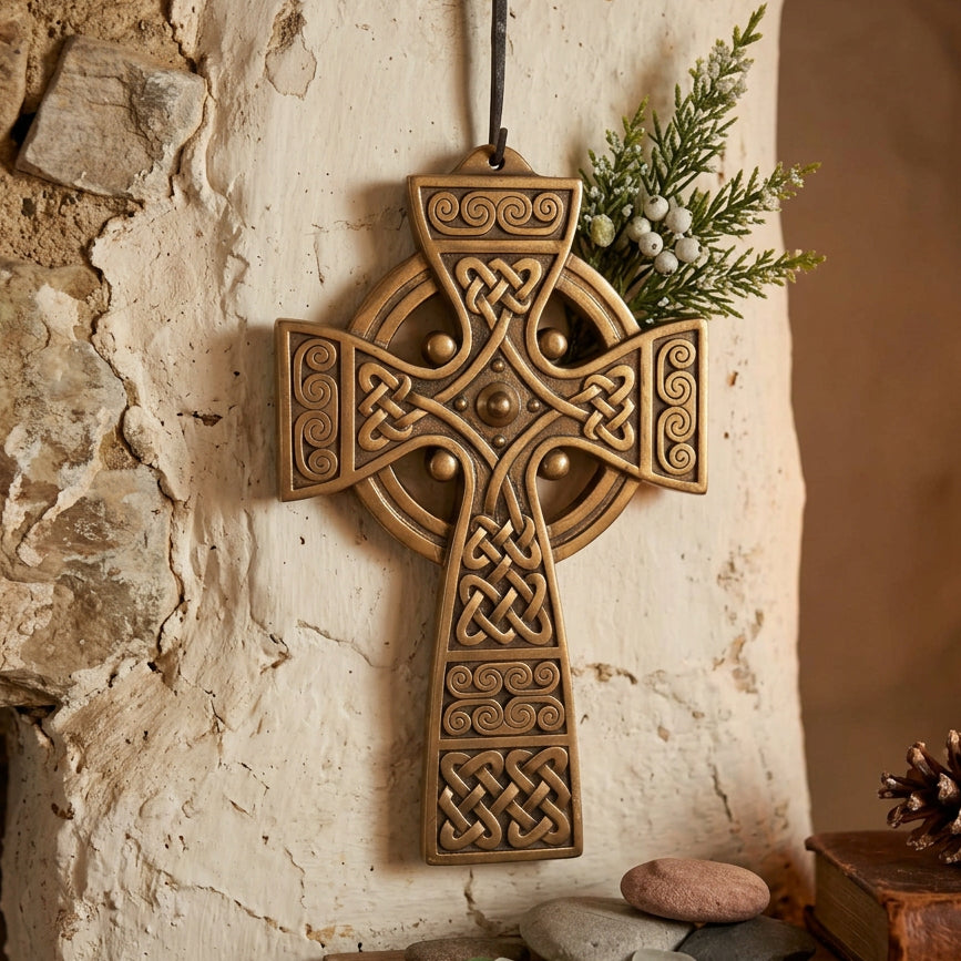 Aberlour Celtic Cross Wall Plaque — view 10