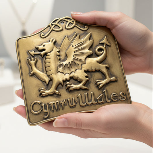 Welsh Dragon Wall Plaque — view 3