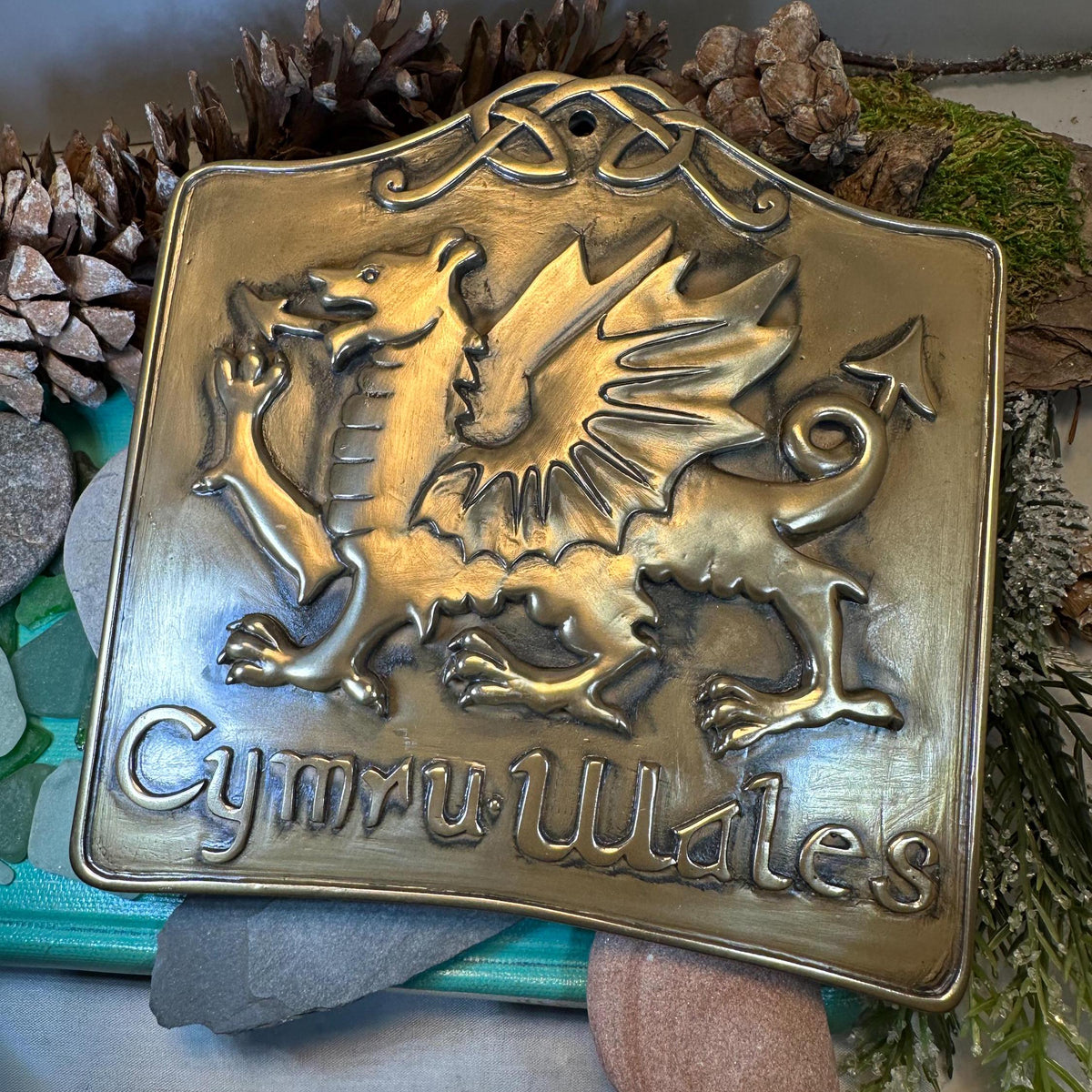 Welsh Dragon Wall Plaque — view 9