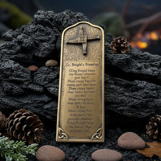 Saint Brigid's Blessing Wall Plaque — view 6