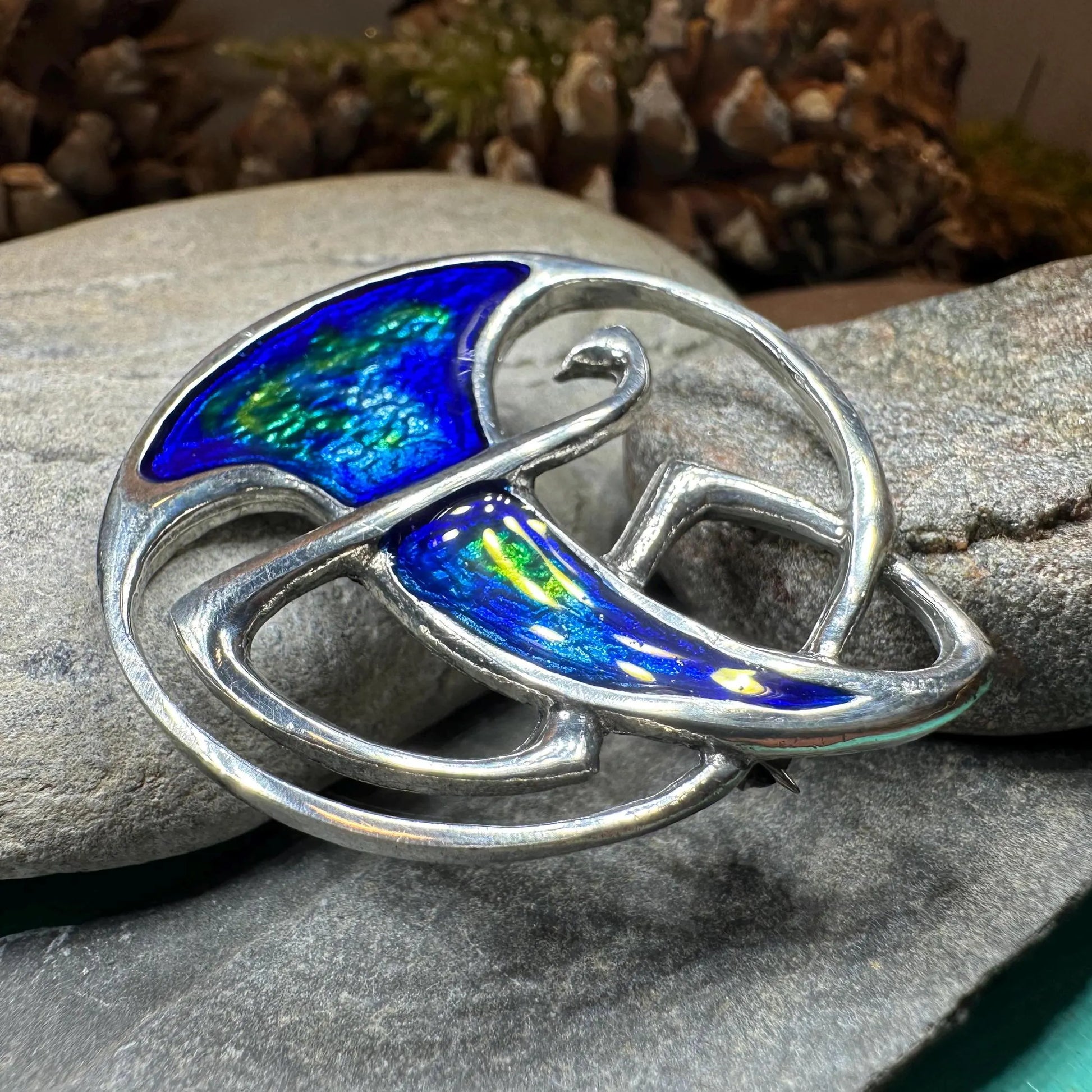 Harper Celtic Knot Brooch — view 2