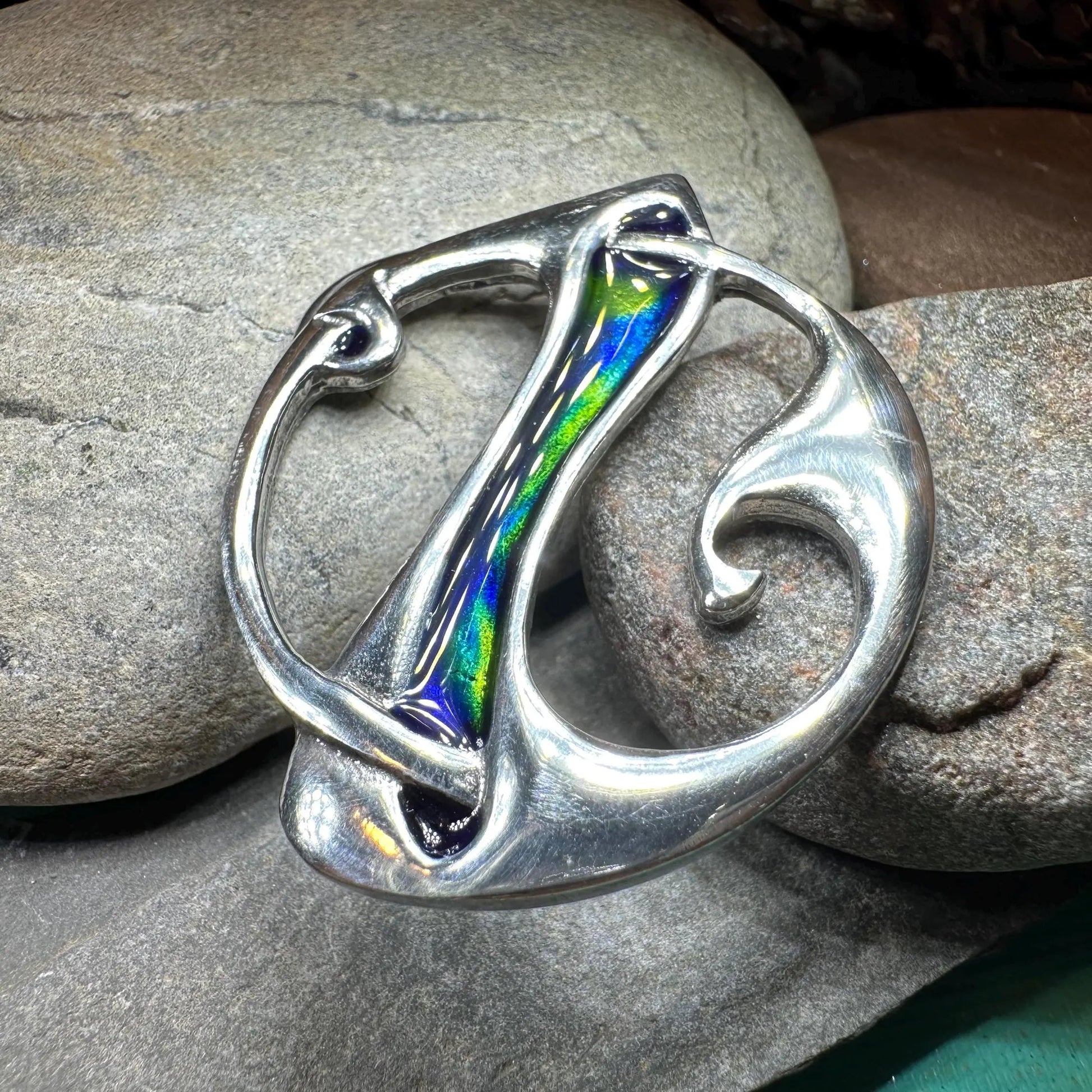 Myah Celtic Knot Brooch — view 5